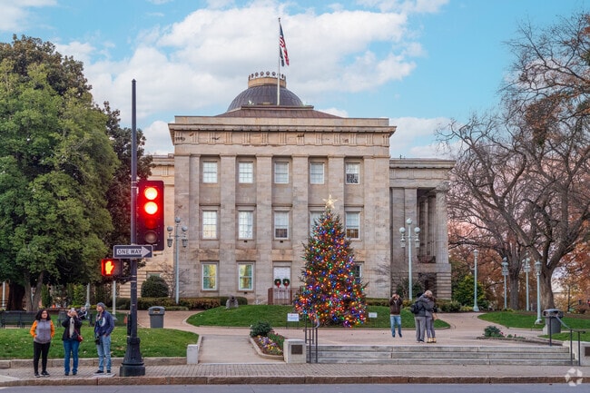 Residents of Holly Springs can commute about 20 miles southwest to Raleigh.