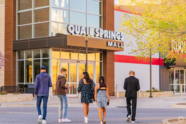 Residents of Copper Creek can easily access Quail Springs Mall for various stores.