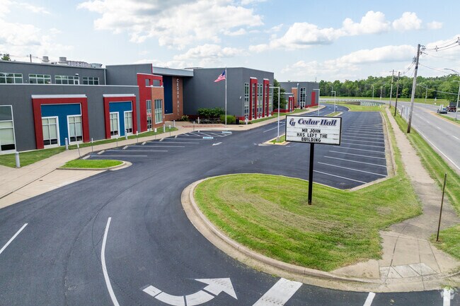 The student population of Cedar Hall Community School is 516 and the school serves PK-8.