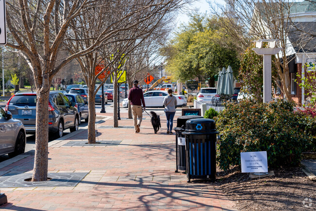 Downtown Cary is a short 20 minute drive from the Green Level neighborhood.