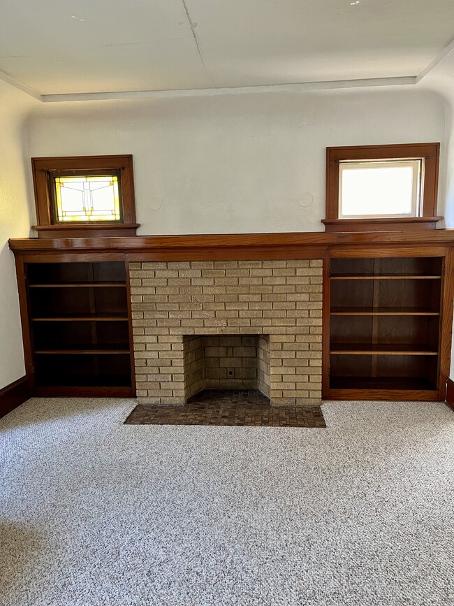 Living Room with Built-ins