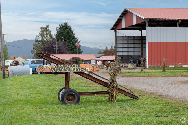 Celebrate fall at the Vancouver Pumpkin Patch on NE 83rd St in Orchards-Area.