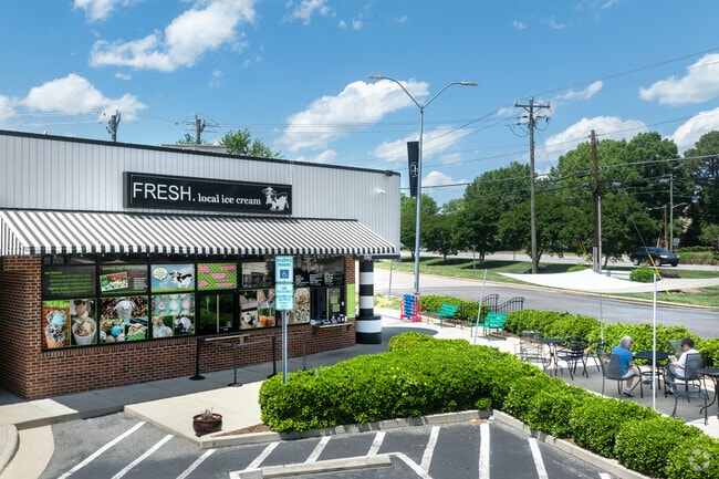 Fresh is a local favorite for ice cream in Raleigh's Brookhaven neighborhood.