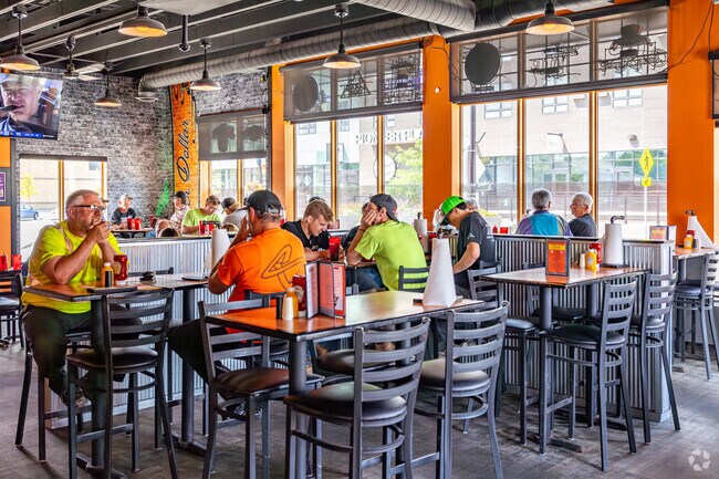 The Silver Dollar Bar and Flying Pig Restaurant is a popular eatery in Southside.