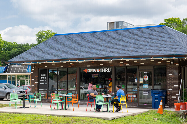 West Central Rock Island love the coffee and waffles at Wholly Grinds.