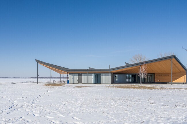 Lake Waconia has a regional park with a beach.