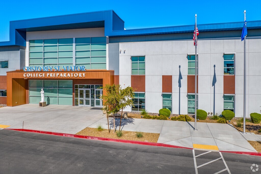 Cristo Rey St. Cristo Rey St. Viator College Preparatory High School is a private school.