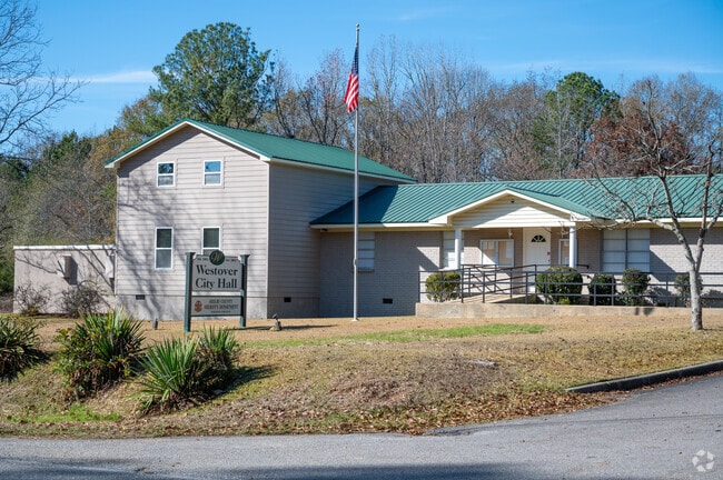 City Hall in Westover is by the park and Library.