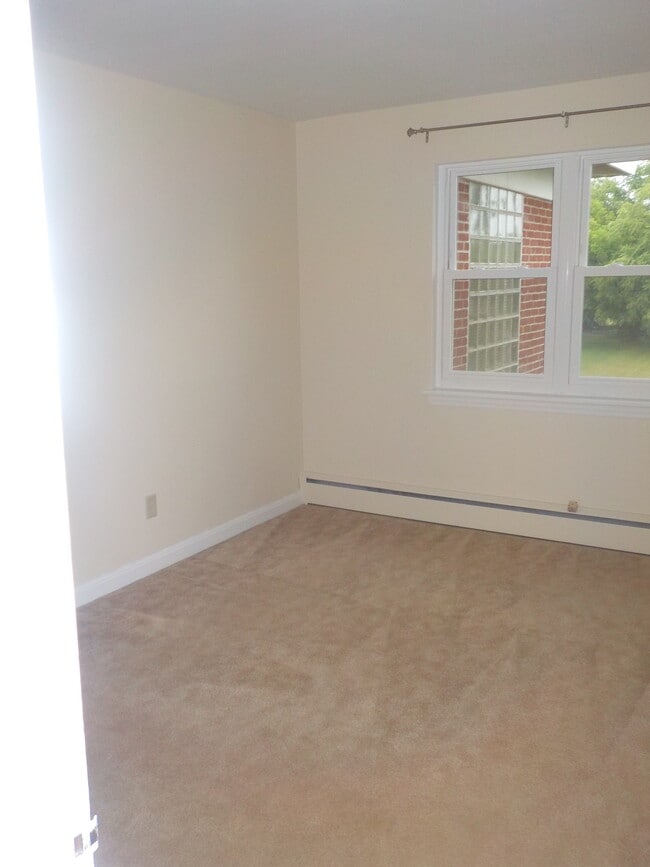 Carpeted bedroom