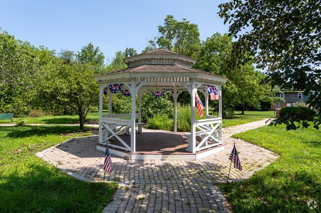 Anchor Thread Park in Groveville offers scenic views and seating.
