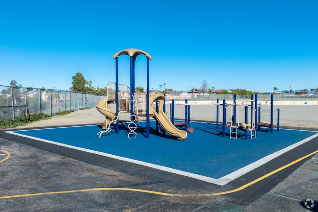 Students love to play at Hawthorne Elementary School.
