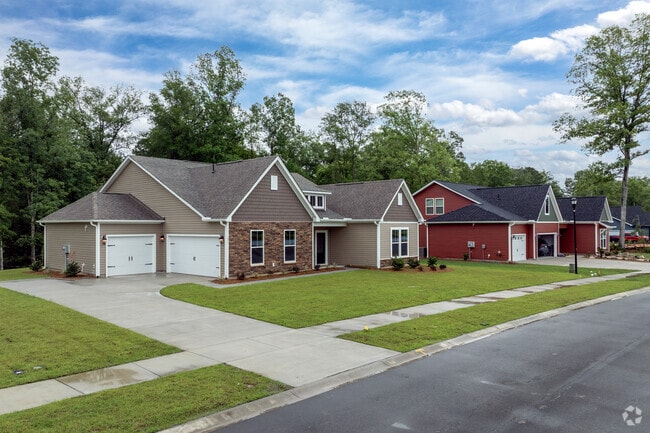 Country-cottage style homes are among the most popular in Ridgeville.