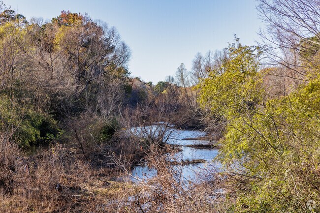 Fourche Creek runs through the southern portion of John Barrow.