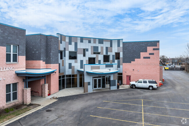 Bais Yaakov Hebrew Parochial has a beautifully designed building.