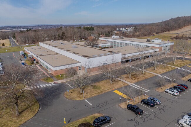 Vernon Center Middle School in North Vernon, CT.