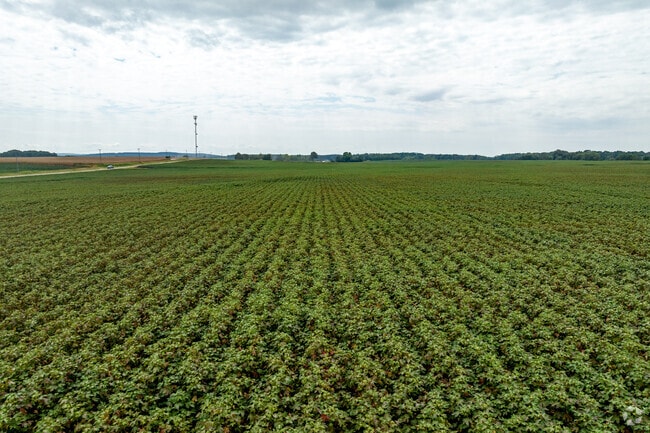 Farms are a common sight throughout the Toney countryside.