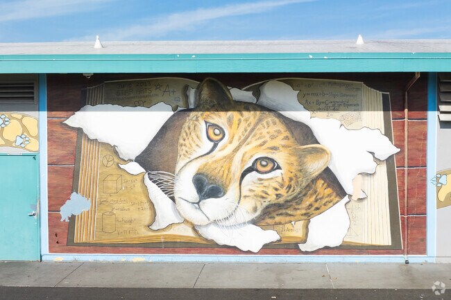 Cesar Chavez Middle School in Hayward is the home of the leopard.
