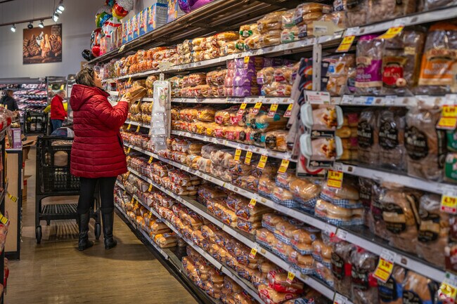 Locals do their grocery shopping at the Metro Market in Parkside Heights.