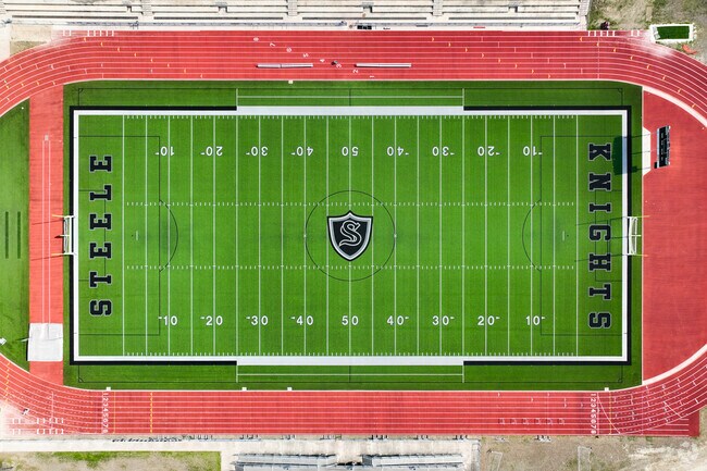 Byron P. Steele II High School, home of the Knights.