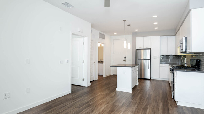 Living Room with Hard Surface Flooring