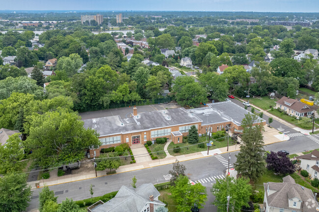 Birdseye view of William P Tatem Elementary in Collingswood, NJ.