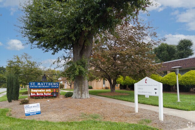 St Matthews united Methodist church is an option for residents in Clinton heights