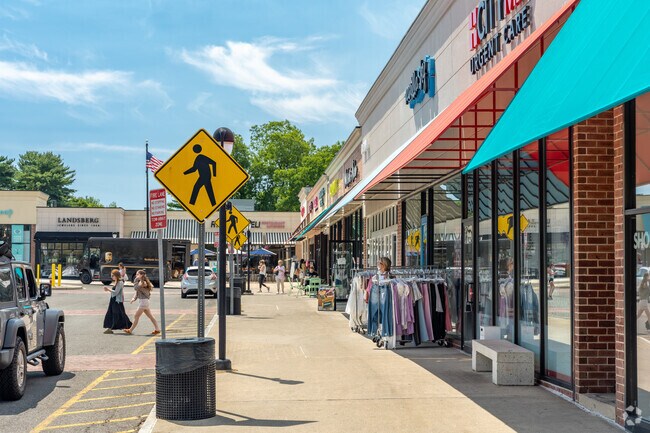 Residents can purchase their daily needs from the Rye Ridge Shopping Center in Rye Brook.