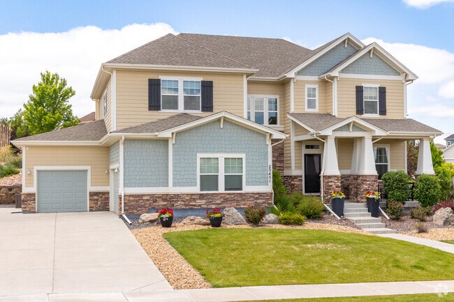 The curb appeal of this Inspiration home is off the charts.