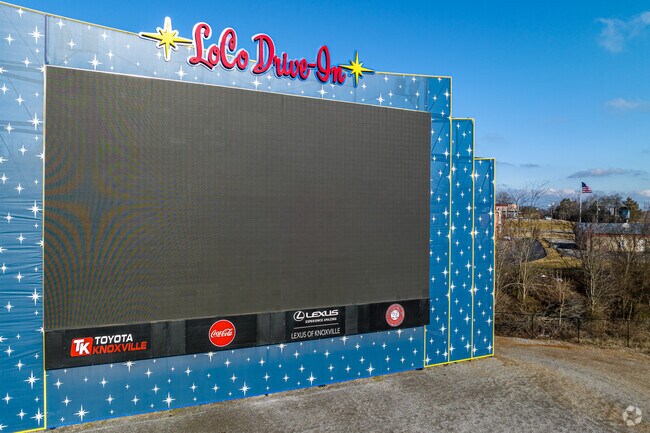 Loudon has a drive-in theater.