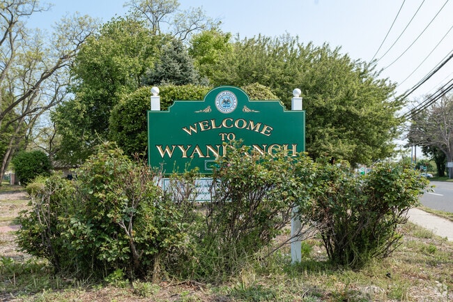 Wyandanch has a welcoming sign to the neighborhood.