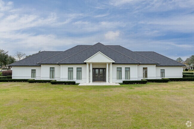 New custom builds in Crescent have begun going up and brought a fresh look to the area.