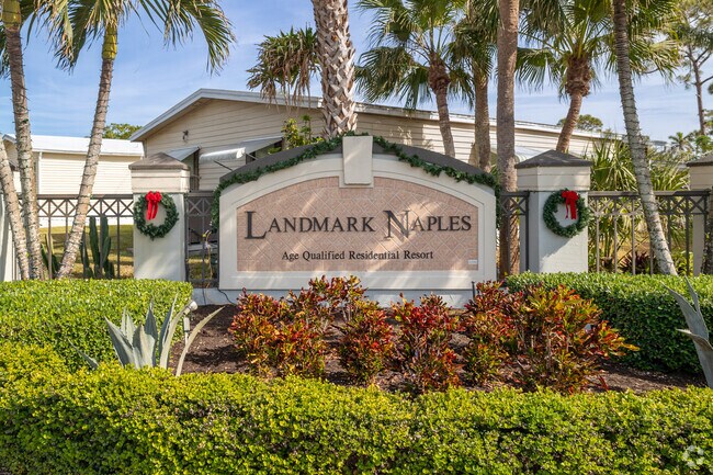 Landmark Naples is a friendly and safe 55+ community in the Coastal North Naples area.