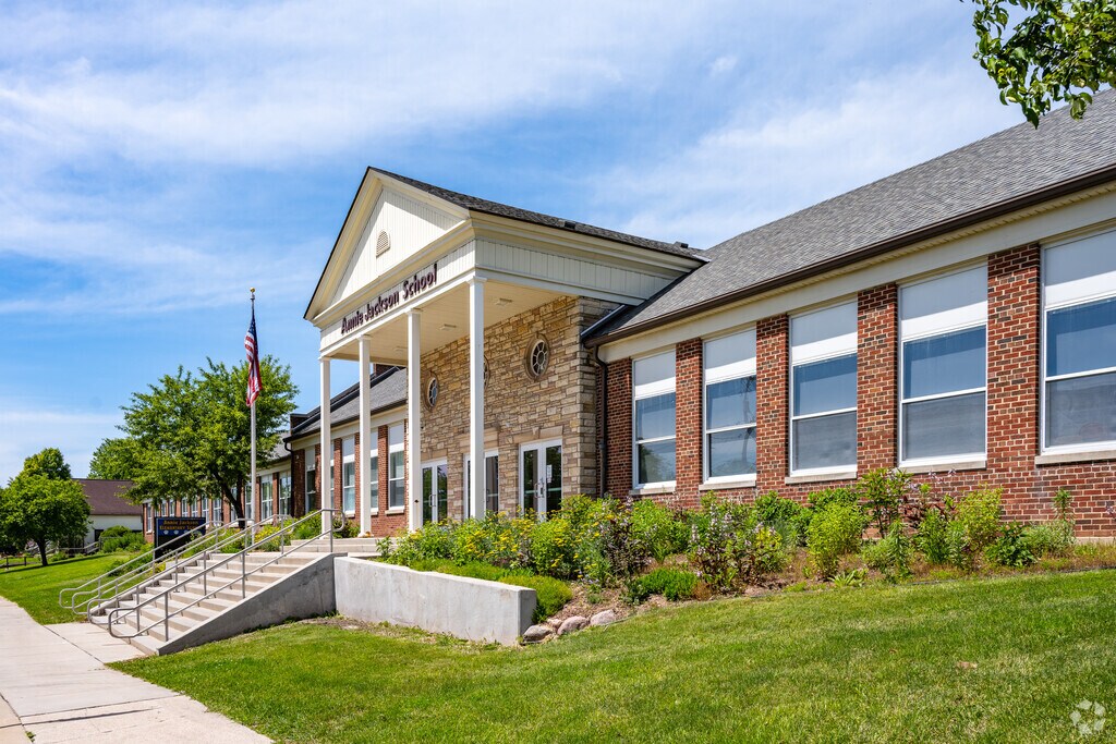 Jackson Elementary School has 387 students.