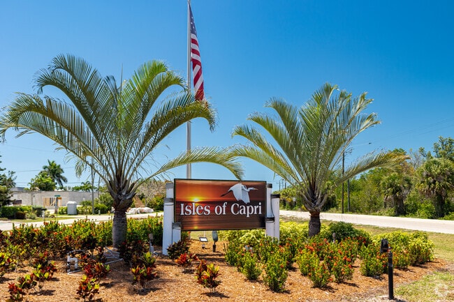Isles of Capri is a small residential community with a relaxed ambience.