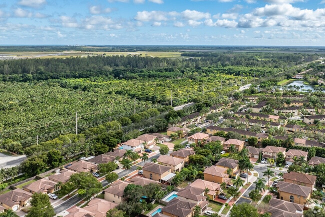 Homestead is a mixture of suburban farmland and beautifulsuburban homes.
