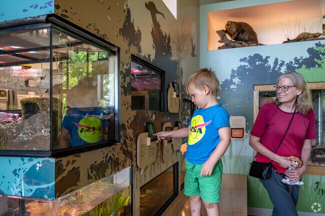 Learn about native wildlife at Westwood Hills Nature Center.