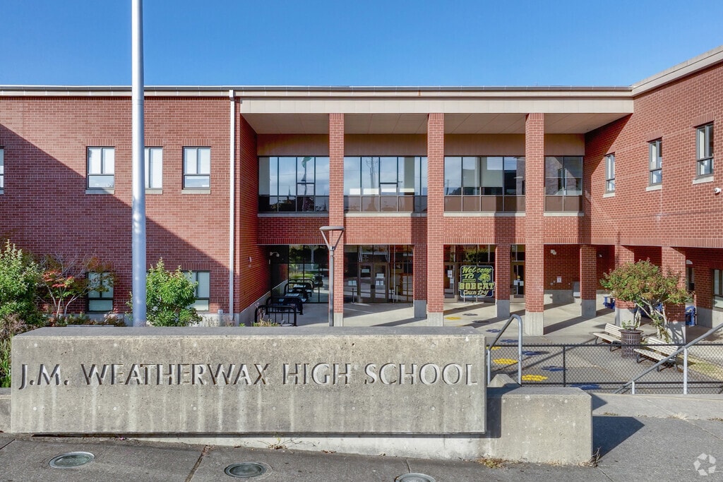 J. M. Weatherwax High School is a public school, commonly referred to as Aberdeen High School.