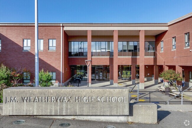J. M. Weatherwax High School is a public school, commonly referred to as Aberdeen High School.
