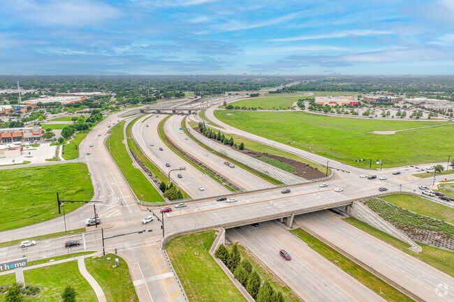 The Garland residents of Ridgewood travel to Dallas on Highway I-635.