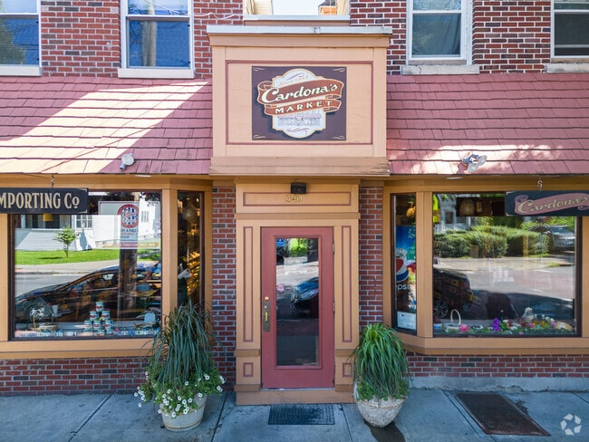 Cardona's Market is a specialty shop where residents find the groceries and goods they need.