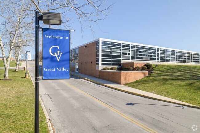 Great Valley High School in Malvern educates over 1,300 students across grades nine through twelve.