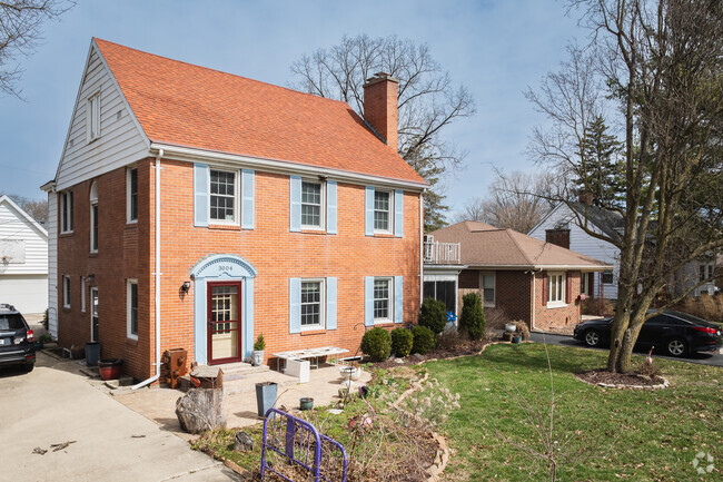 There are many styles of homes lining the streets of Kenmore.