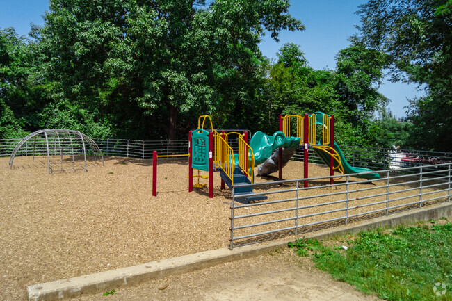 The playground at Bladensburg Elementary School in Bladensburg.