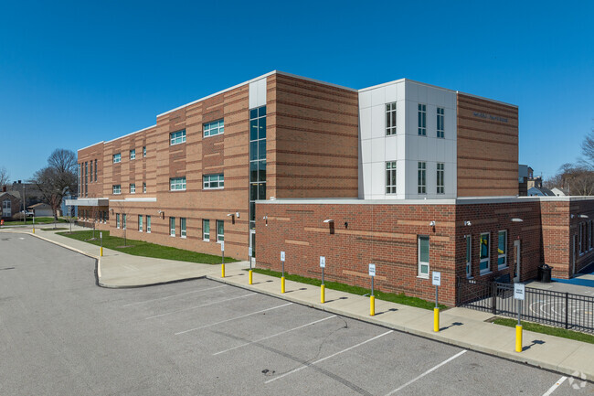 Waverly Elementary features plenty of parking for faculty and parents.