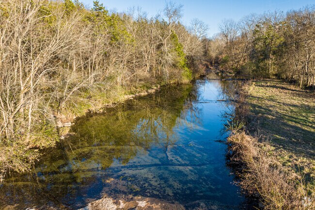 The beauty of Bradley Creek is timeless, regardless of the season.