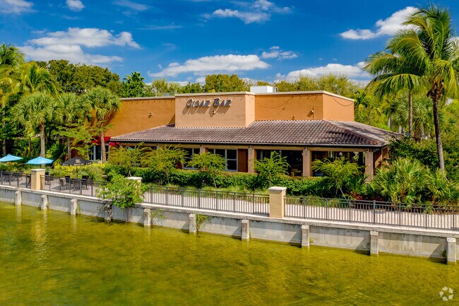 Have a cigar at Smoke on the Water Lounge near The Ridges neighborhood of Weston, FL.