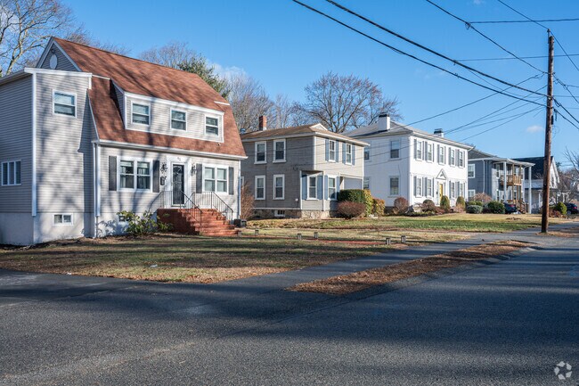The architecture in Downtown Randolph varies significantly from home to home.
