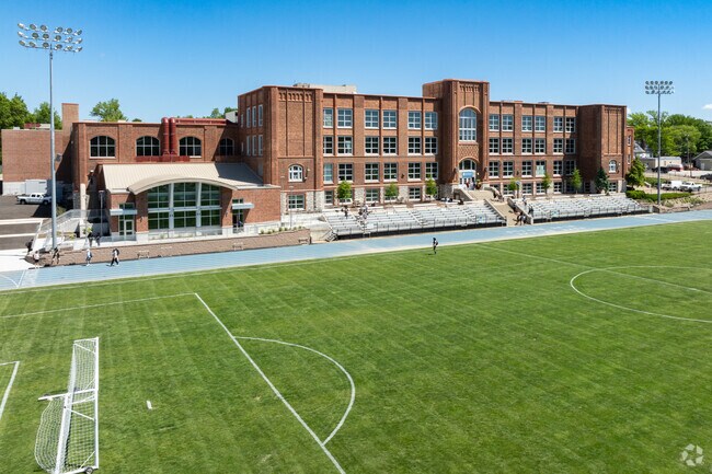 Students explore personalized learning at Maplewood Richmond Heights High School near Franz Park.