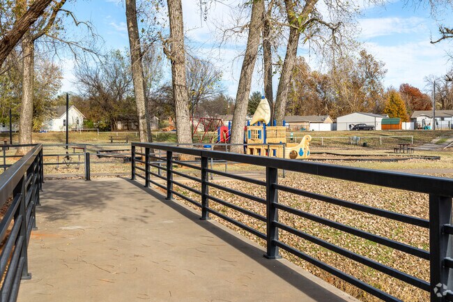 Blanchard Lions Park is a popular spot for events.