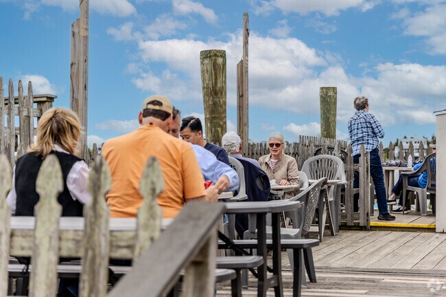 Clinton, CT, offers waterfront eateries to enjoy with family and friends.